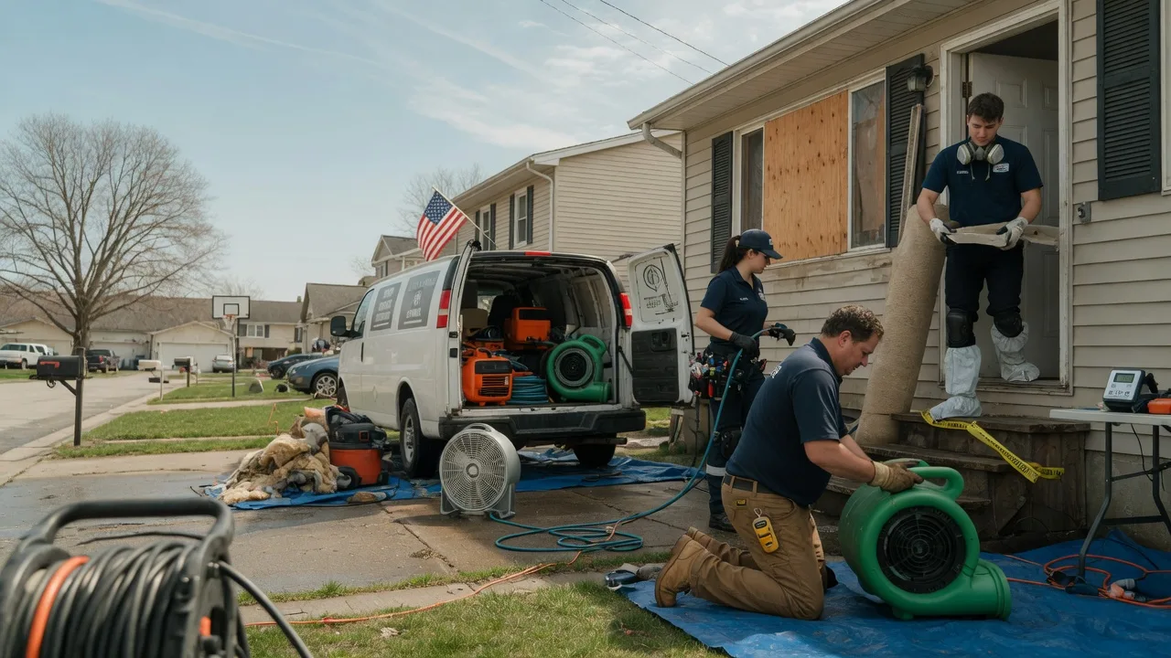 Water Damage Restoration in Brookston, IN near me